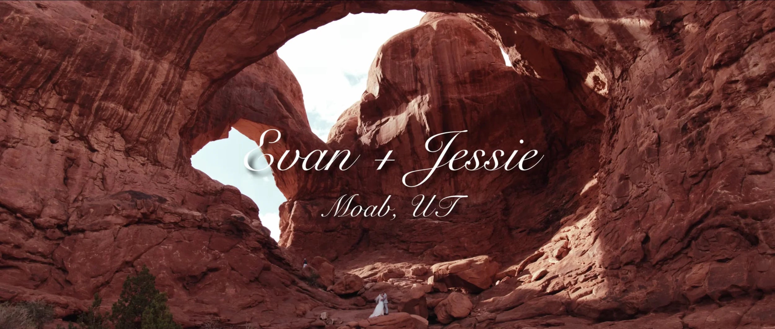 Adventure wedding in canyon country