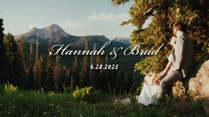 Hannah and Brad - San Juan Mountains elopement film